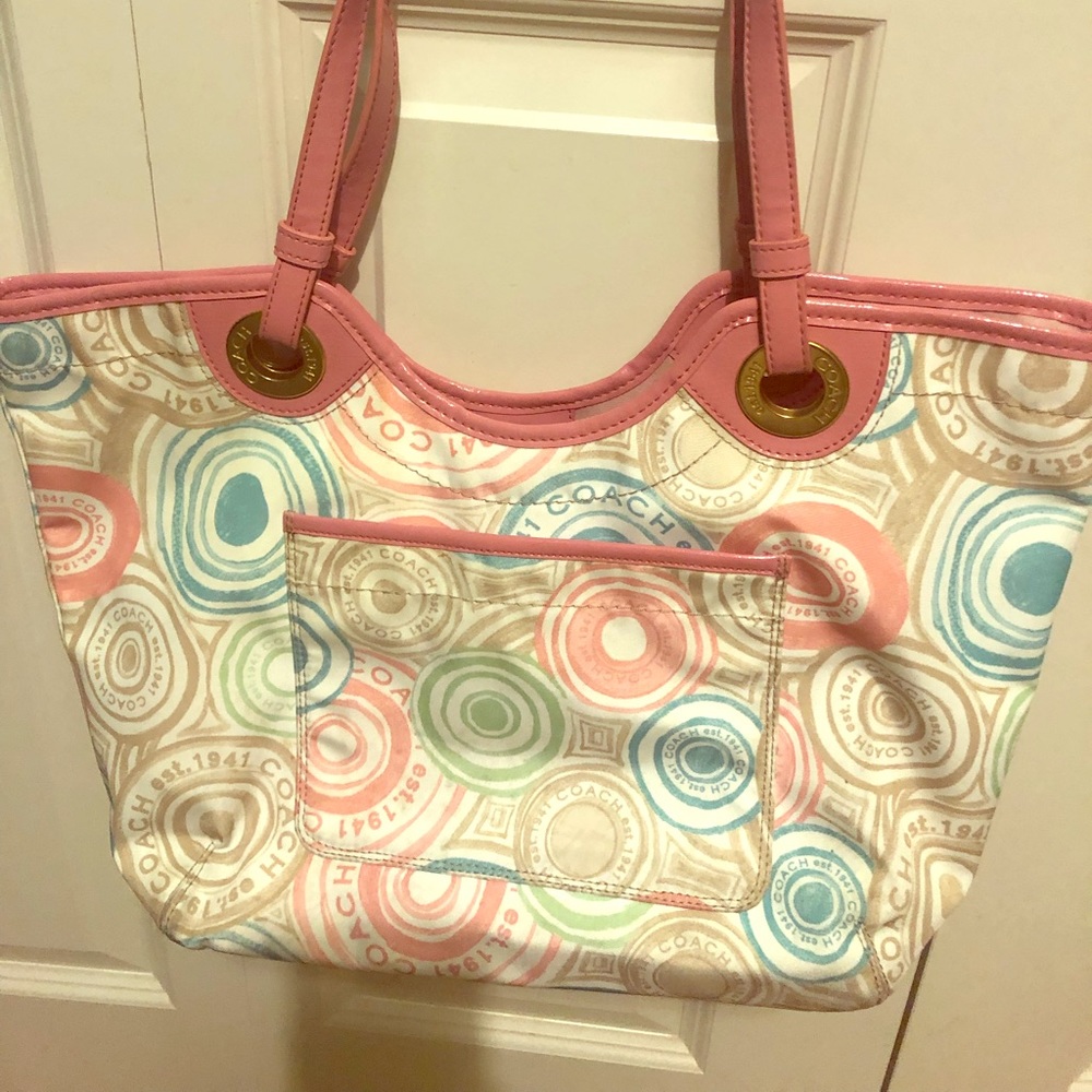 Coach Summer Beach Tote